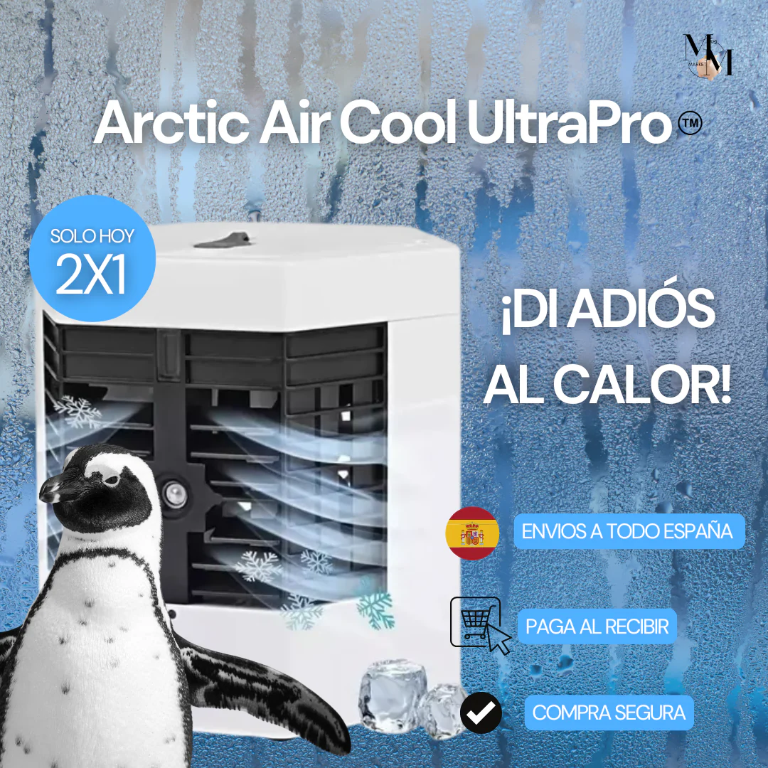 ARCTIC AIR COOL ULTRA PRO™ - SIENTE LA FRESCURA EN CUALQUIER LUGAR