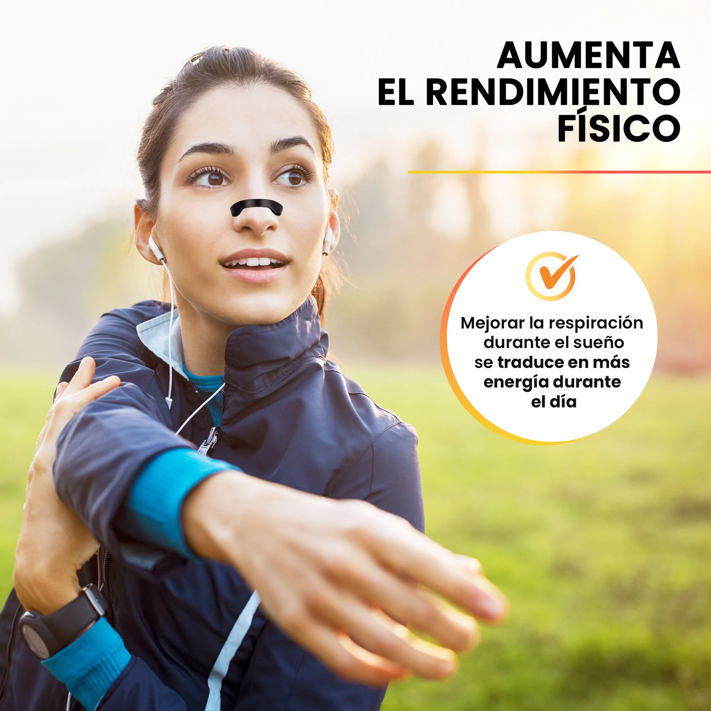 ForceLab™ V2 Tiras nasales magnéticas