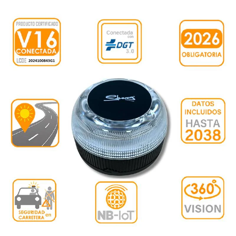 Baliza V16 Homologada DGT 3.0 Strong con Funda