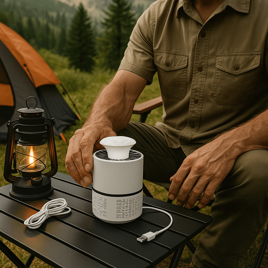 Lámpara Antimosquitos Eléctrica