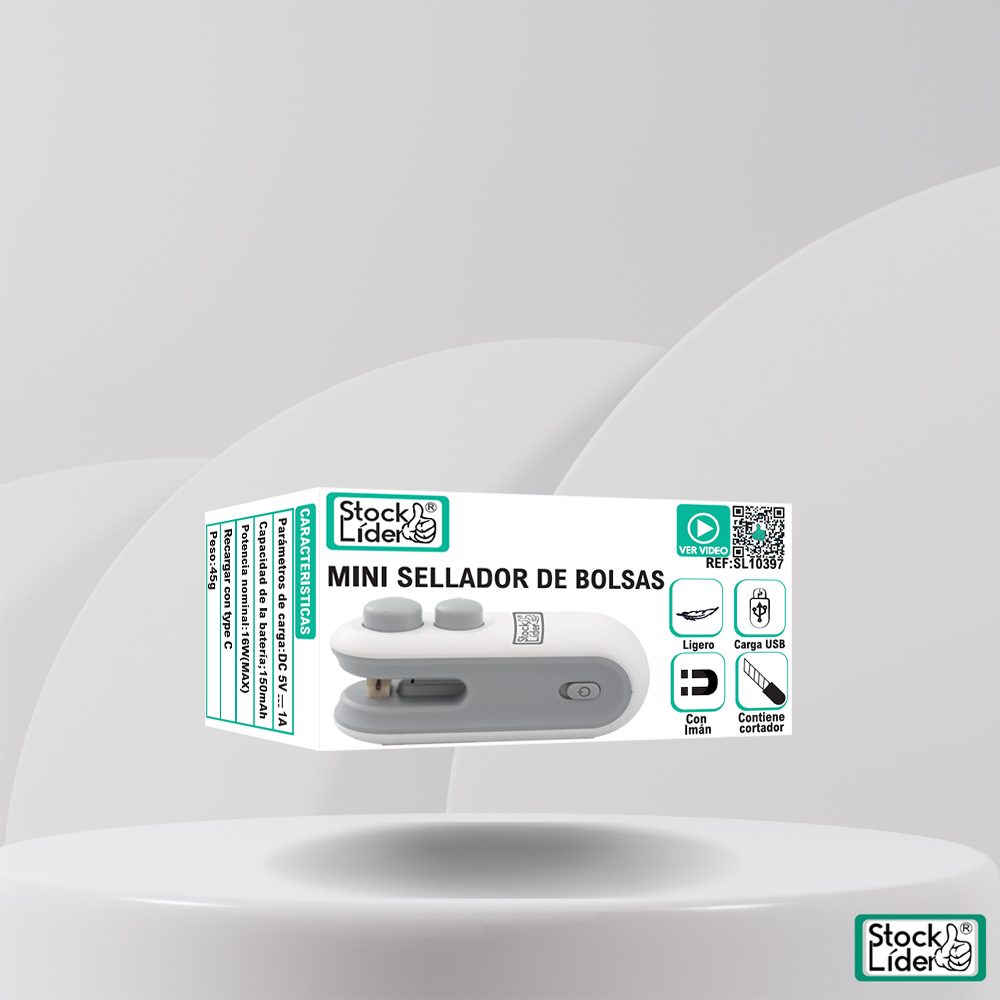 Mini sellador de bolsas
