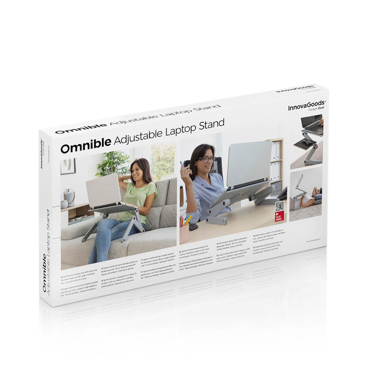 Mesa Ajustable Multiposición para Ordenador Portátil Omnible