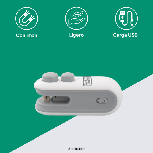 Mini sellador de bolsas