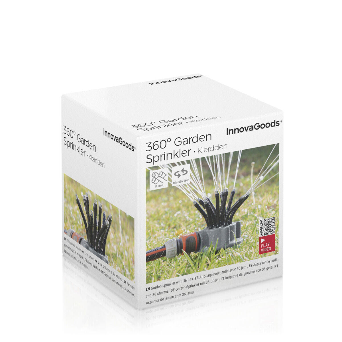 Aspersor de Riego 360º para Jardín Klerdden 36 chorros