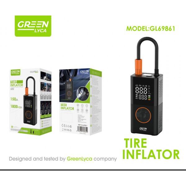 Bomba de Aire Portátil 150 PSI – Recargable 2000mAh