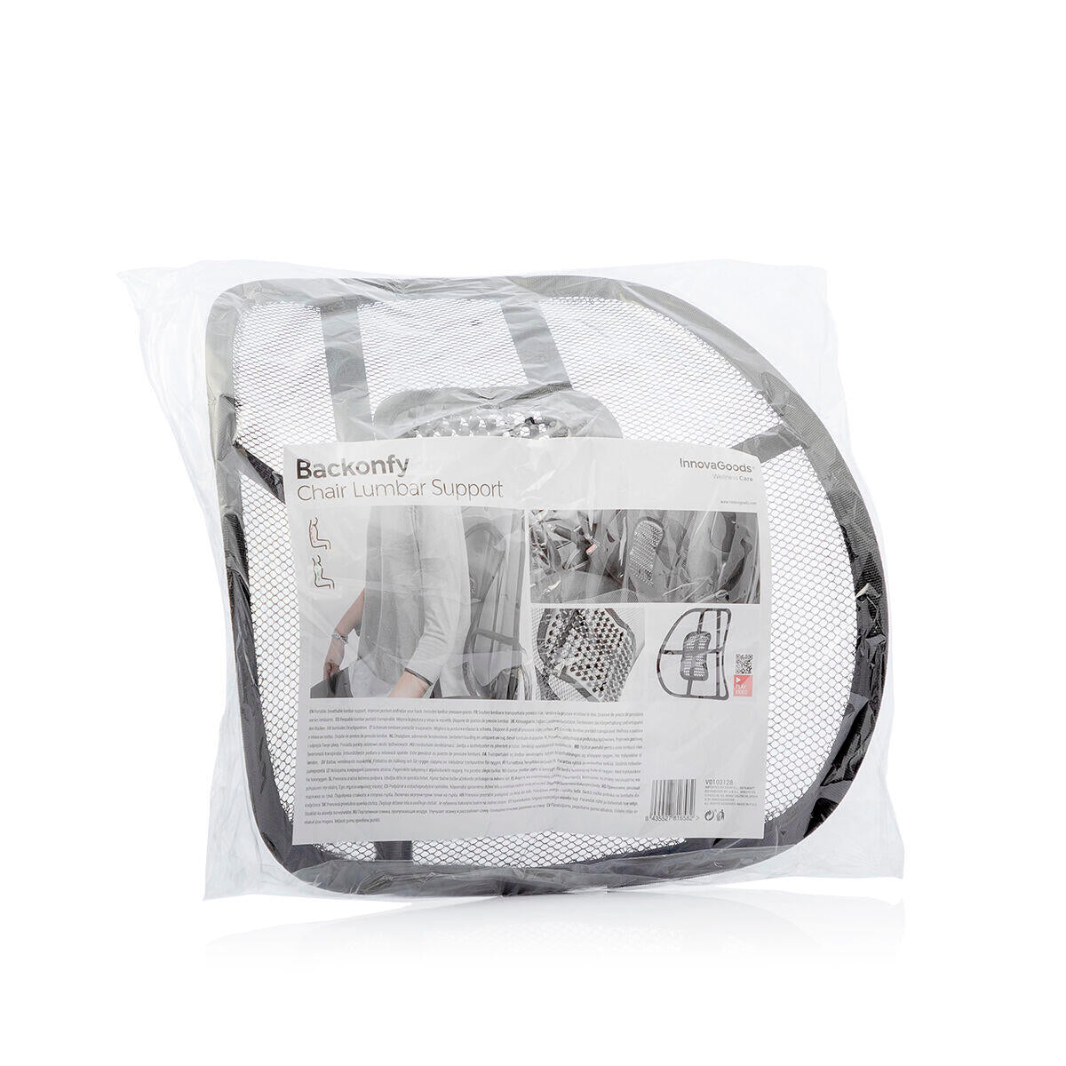 Respaldo Lumbar Portátil Transpirable Backonfy